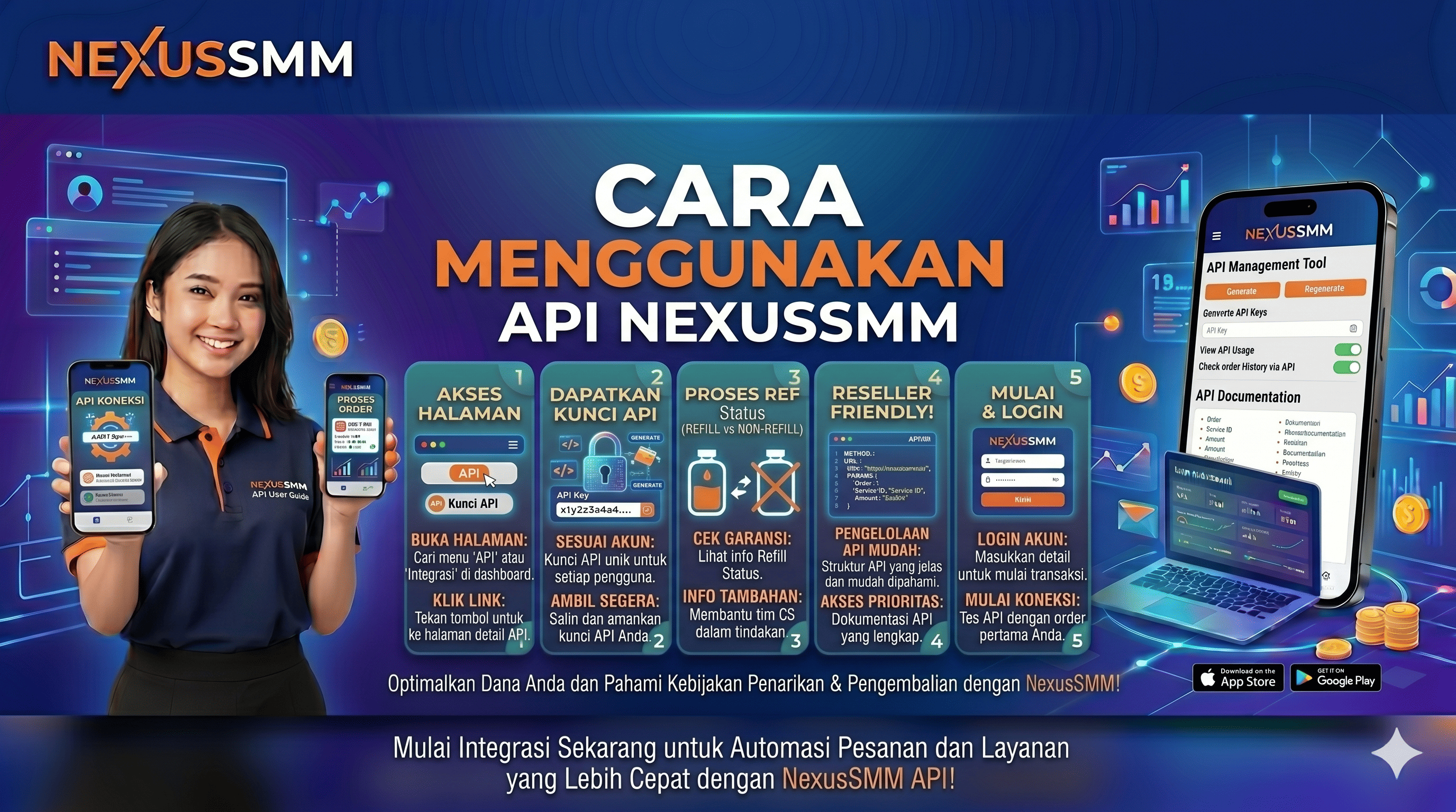 Cara Menggunakan API NexusSMM