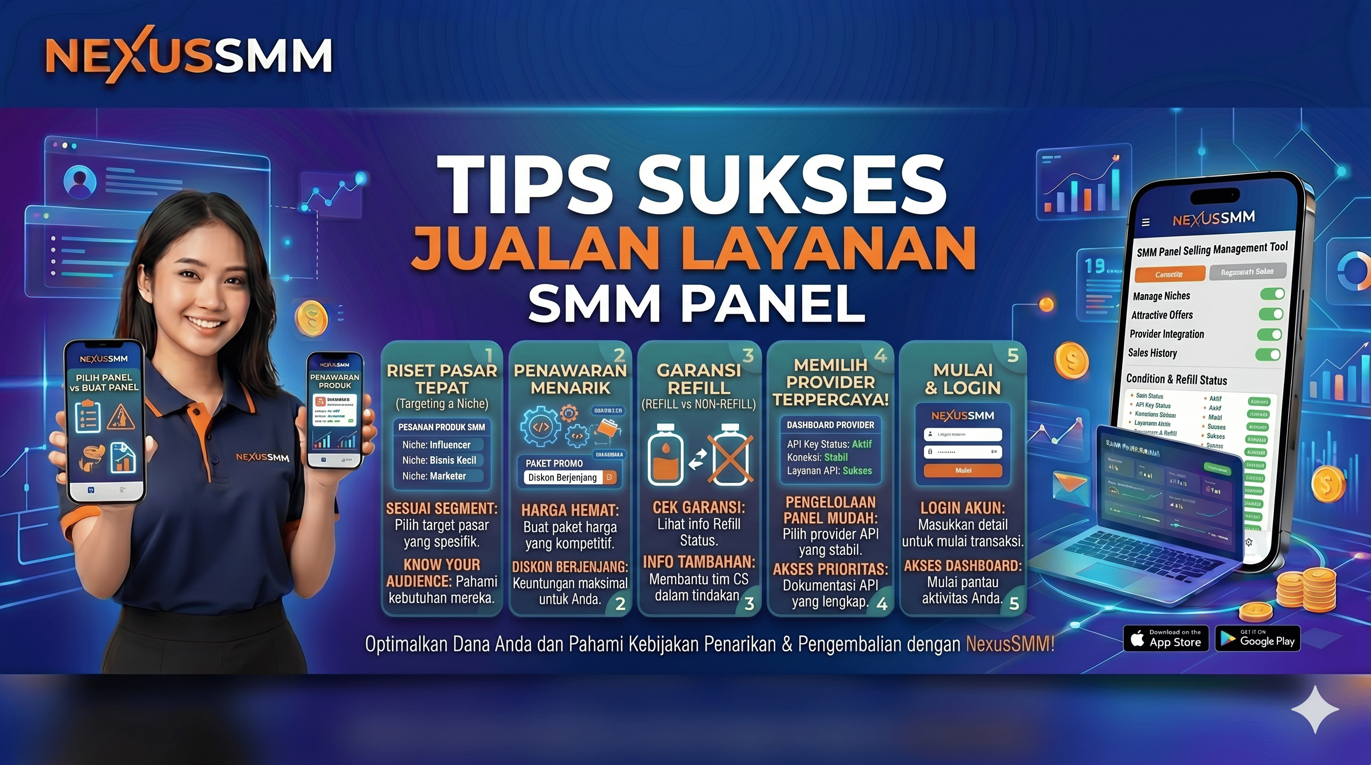 Tips Sukses Jualan Layanan SMM Panel