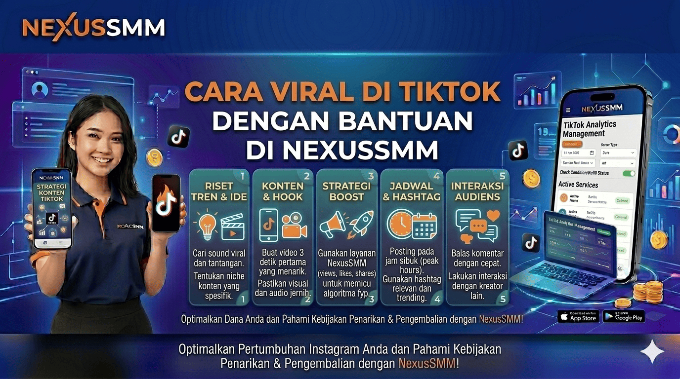 วิธีทำให้ไวรัลบน TikTok ด้วยความช่วยเหลือจาก NexusSMM